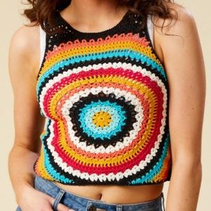Altar’d State Crochet Crop Top